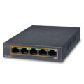 Planet FSD-504HP -4-Port 10/100Mbps 802.3at/af PoE + 1-Port 10/100Mbps Desktop Switch