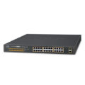 Planet GSW-2620HP -24-Port 10/100/1000T 802.3at PoE + 2-Port 1000X SFP Gigabit Ethernet Switch
