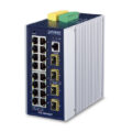 IGS-20040MT   - Industrial L2+ 16-Port 10/100/1000T + 4-Port 100/1000X SFP Managed Switch