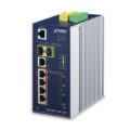 Planet IGS-5225-4UP1T2S - Industrial L2+ 4-Port 10/100/1000T 802.3bt PoE + 1-Port 10/100/1000T + 2-Port 100/1000X SFP Managed Switch