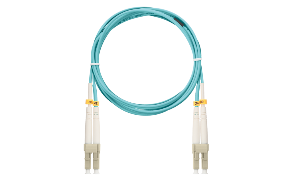 NMF-PC2M3C2-LCU-LCU-003 OM3 LC-LC UPC (LSZH ) Duplex Fiber Patch Cord ...
